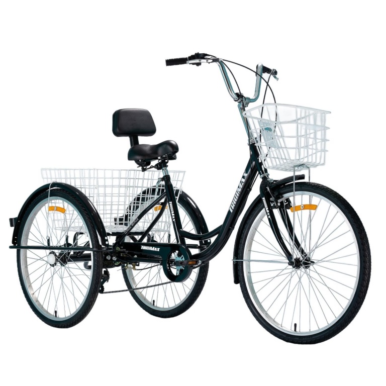 Tricicleta Tricimax Aro 24 color Negro