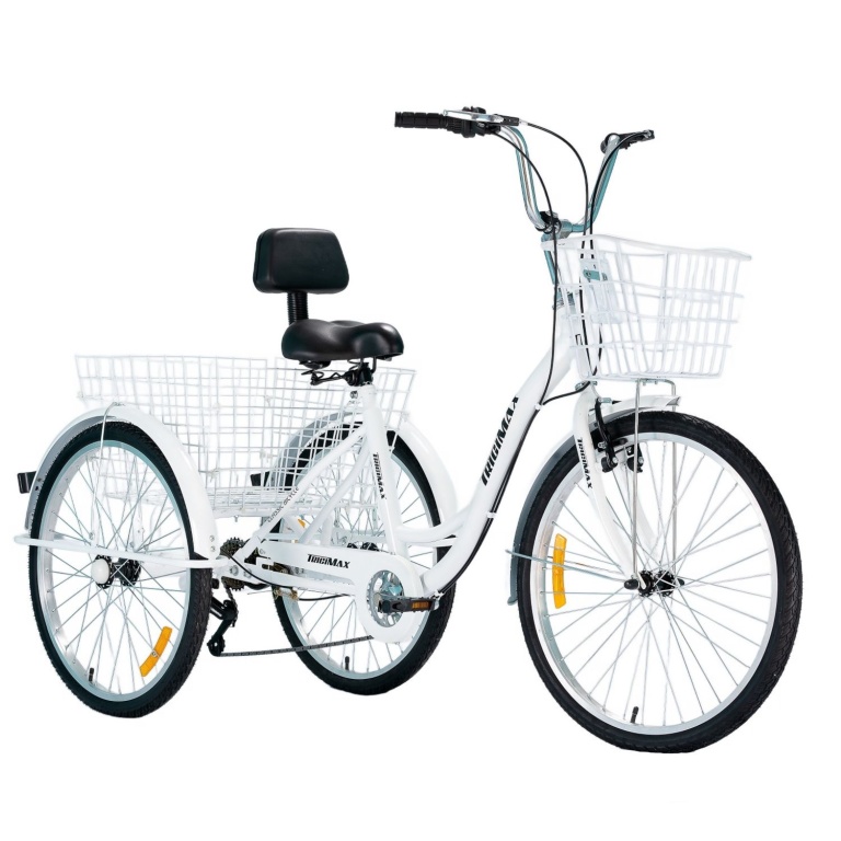 Tricicleta Tricimax Aro 24 color Blanco