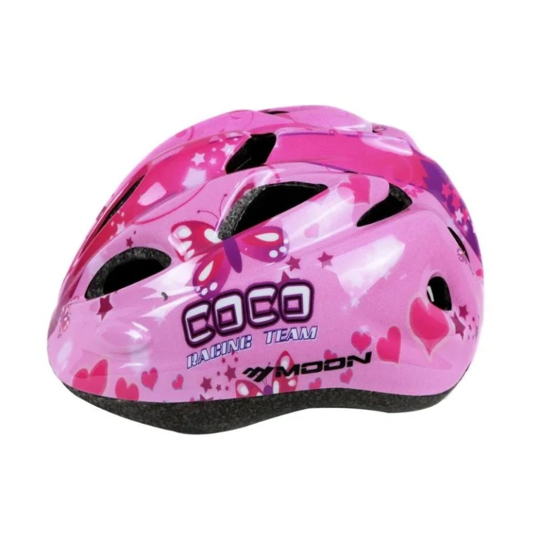 Casco para niña color Rosado