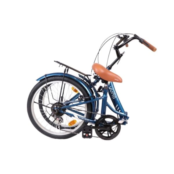 Bicicleta Plegable Aro 20 Azul - Imagen 2