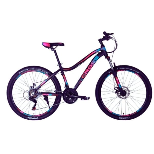 Bicicleta Montañera aro 26 Cross fucsia