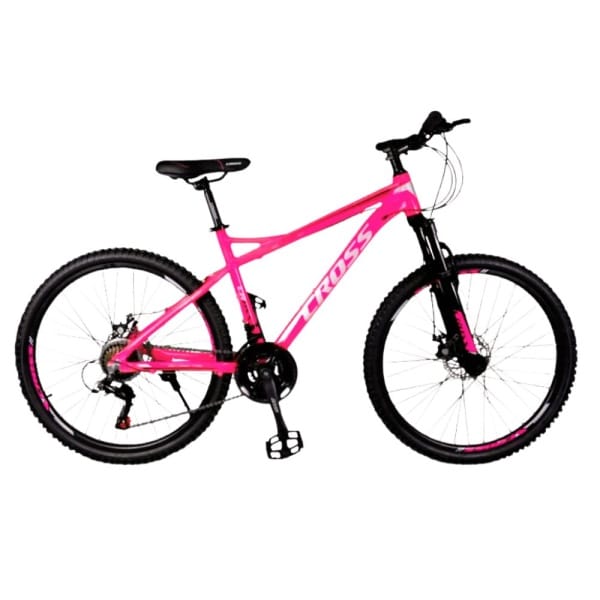 Bicicleta Montañera aro 26 Cross fucsia