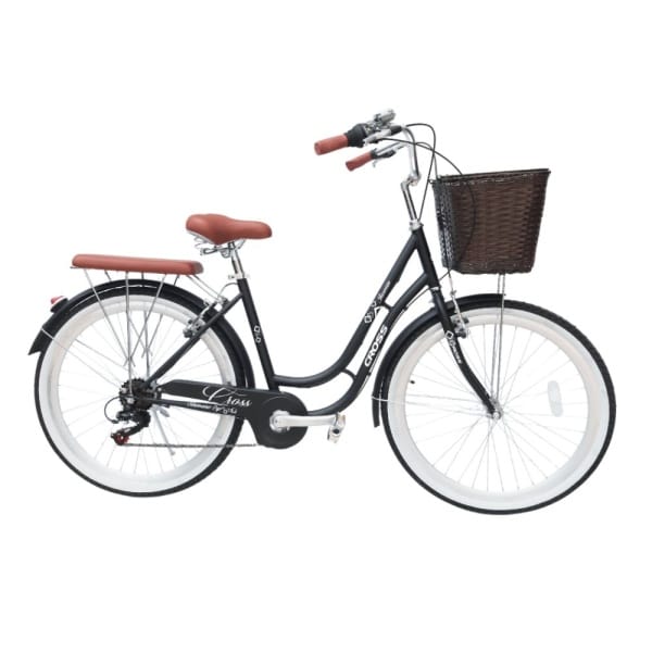 Bicicleta aro 26 de paseo Cross negro