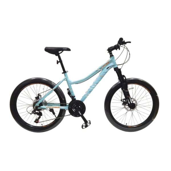 Bicicleta Montañera Aro 24 Cross celeste