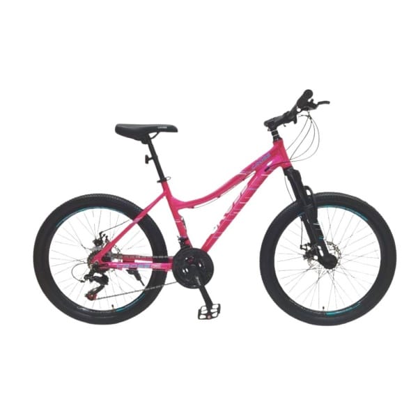 Bicicleta Montañera Aro 24 Cross fucsia