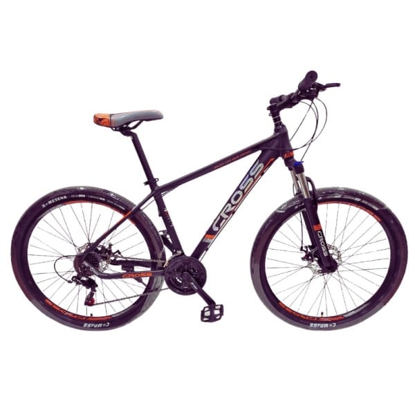 Bicicleta Montañera aro 27.5 Cross rojo