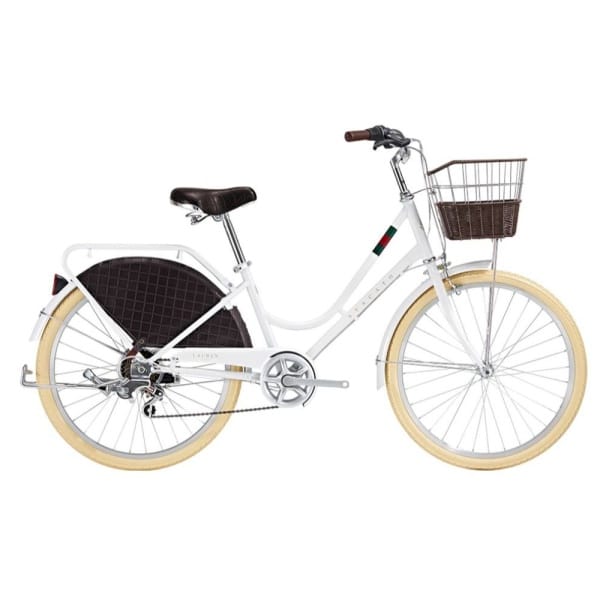 Bicicleta de paseo Lauren aro 24 blanco