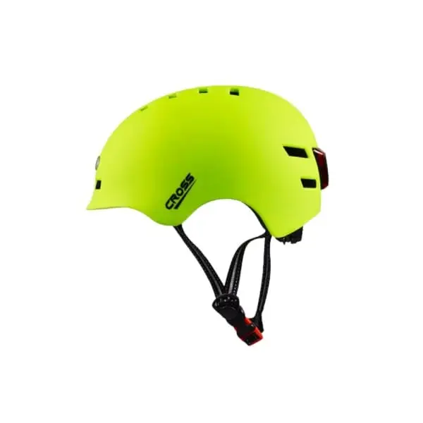 Casco Urbano con luz Cross verde