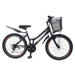Bicicleta Montañera aro 24 con canasta