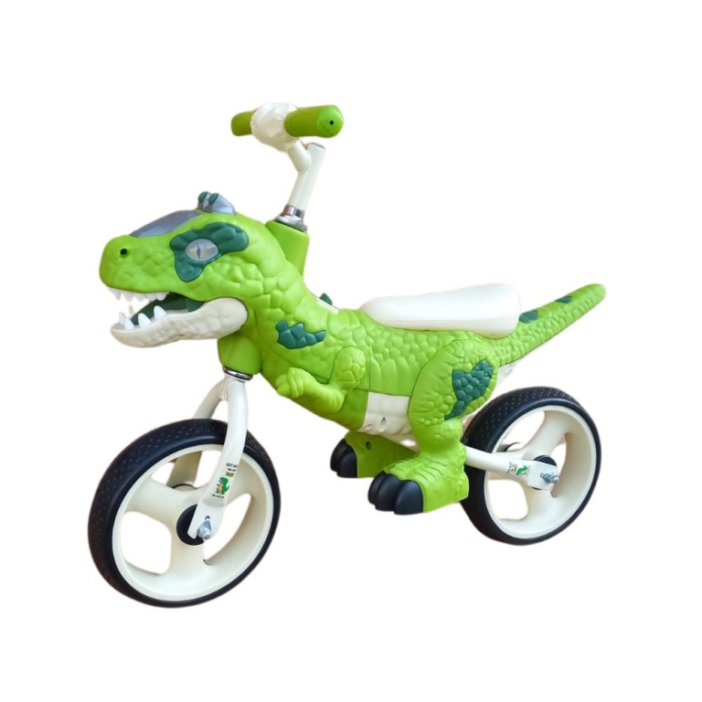 Bicicleta de Equilibrio Dino Verde