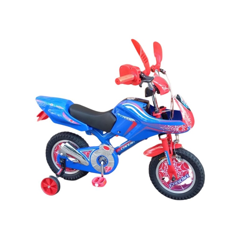 Bicicleta aro 12 Bicimoto Spiderman