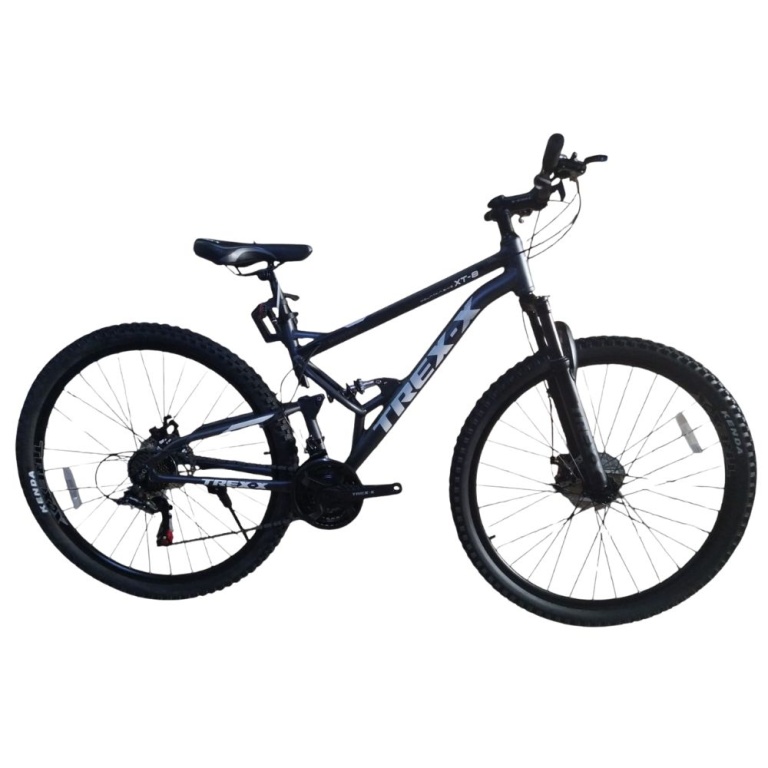 Bicicleta Montañera aro 26 Trex Doble Suspensión
