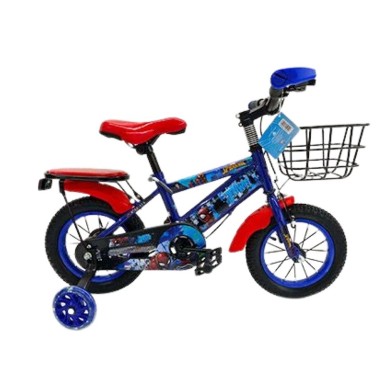 bicicleta spiderman para niños