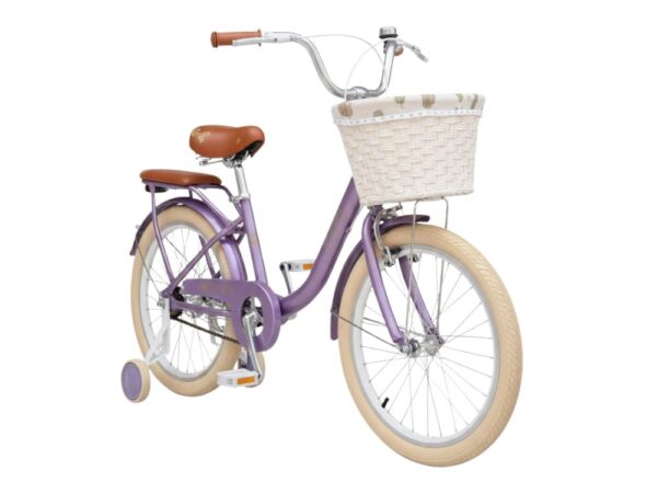 bicicleta para niña aro 20 con canasta