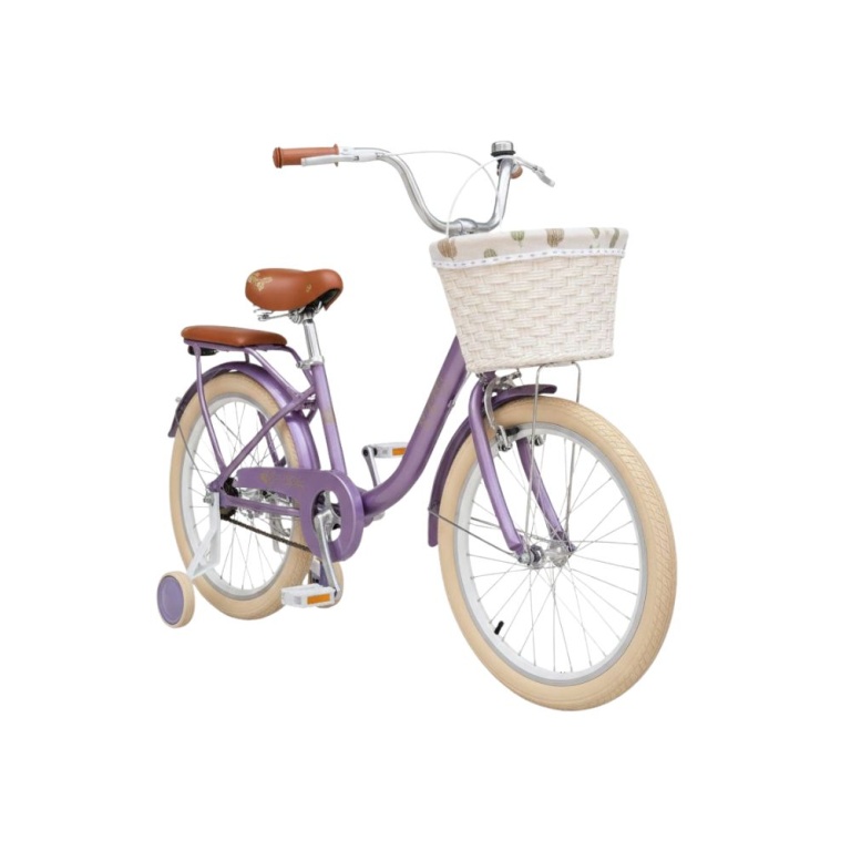 bicicleta para niña aro 20 con canasta
