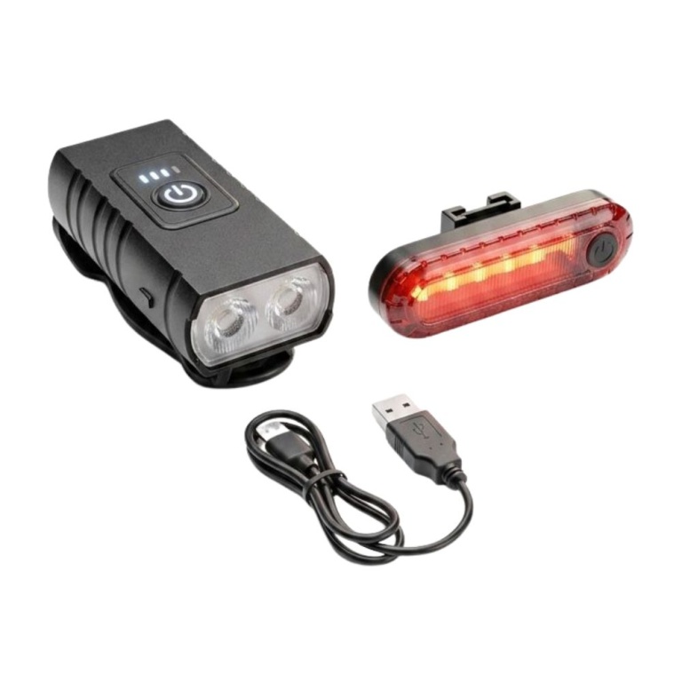 conjunto de luces para bicicleta